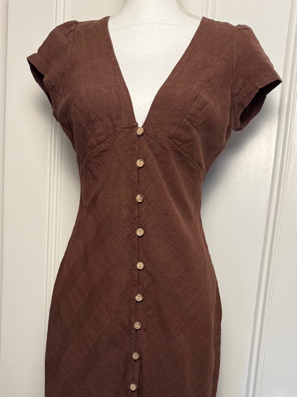Free People Cotton Midi Dress
